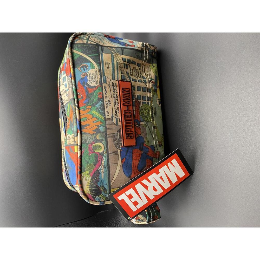 Marvel Spider-Man Comic Print Toiletry Bag